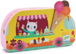 Ice Cream Truck Puzzle 16 Parça resmi